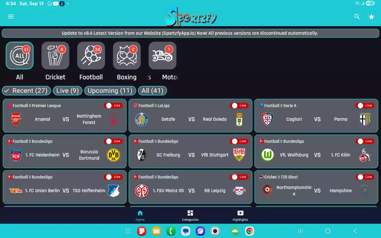 What is sportzfy image